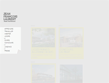 Tablet Screenshot of laurent-architecture.com